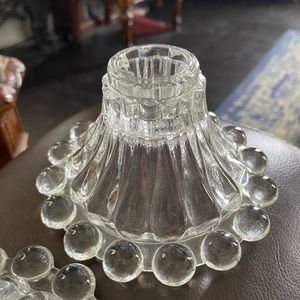 Anchor Hocking Boopie Candleholders Set of 2